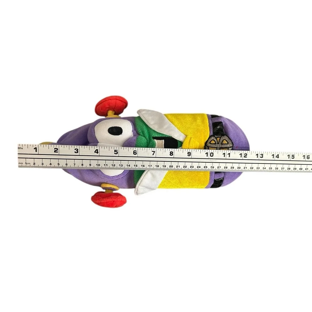 Veggie Tales Larry Boy / Cucumber Reversible Plush 13